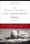 NKJV Charles Stanley Life Principles Bible, Comfort Print, hardcover